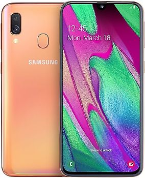 Samsung Galaxy A40 Dual SIM 64GB coral