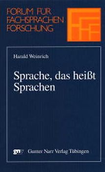Sprache, das heißt Sprachen