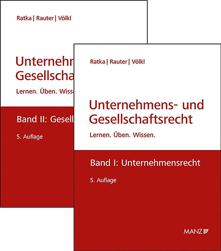 PAKET: Unternehmensrecht + Gesellschaftsrecht