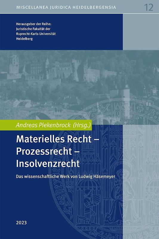 UNI 12 - Materielles Recht - Prozessrecht - Insolvenzrecht