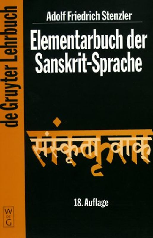 Elementarbuch der Sanskrit-Sprache