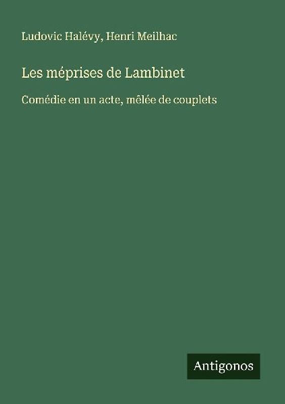 Les méprises de Lambinet
