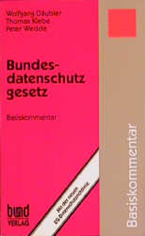 Bundesdatenschutzgesetz
