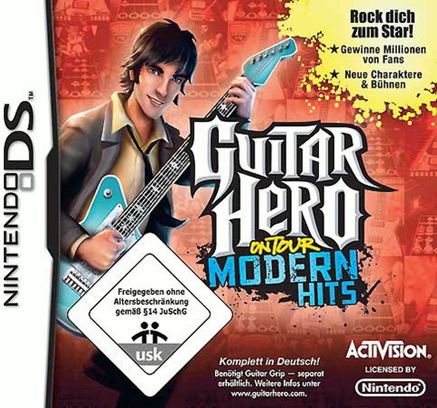 Guitar Hero On Tour Modern Hits Nintendo DS