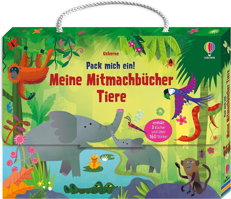 Pack mich ein! Meine Mitmachbücher: Tiere