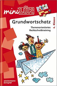 miniLÜK. Deutsch / Grundwortschatz 4. Klasse: Themenorientiertes Rechtschreibtraining