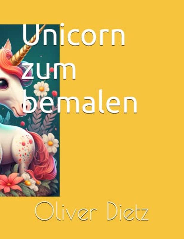 Unicorn zum bemalen