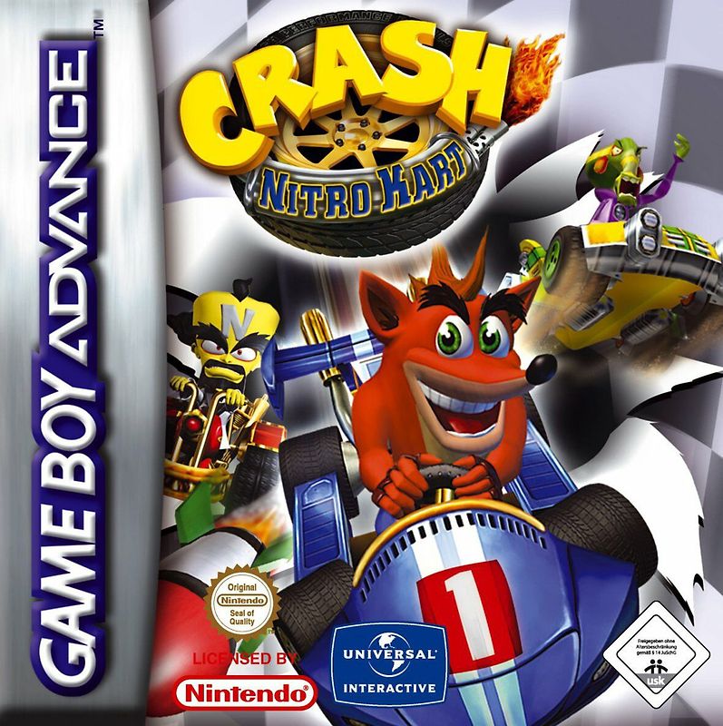 Crash: Nitro Kart Nintendo Game Boy Advance