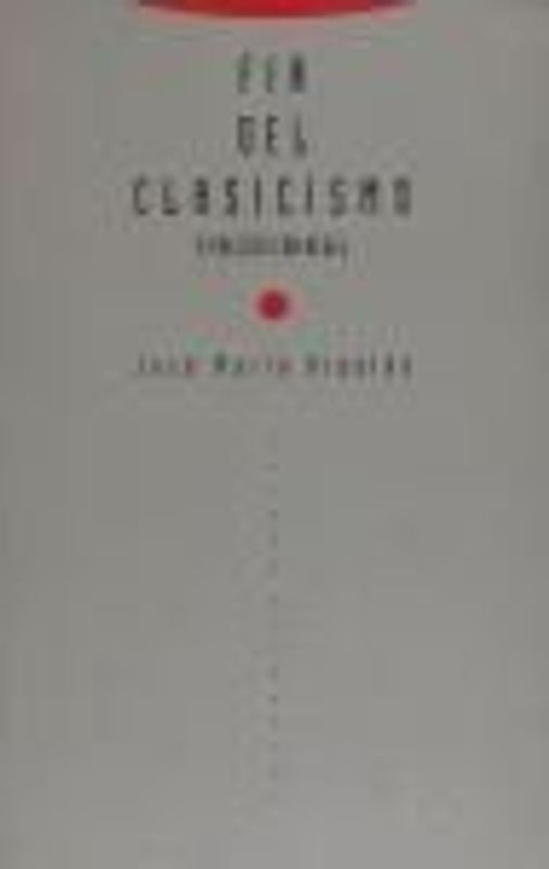 Fin del clasicismo : a vueltas con Hegel