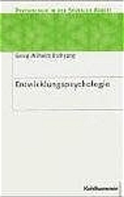 Entwicklungspsychologie