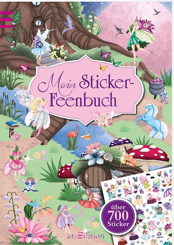 Mein Sticker-Feenbuch