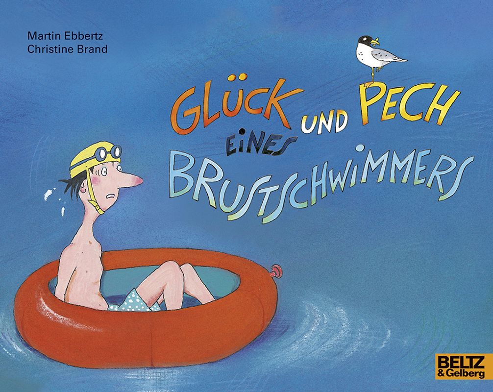 Glück und Pech eines Brustschwimmers