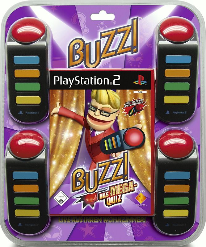 Buzz! Das Mega-Quiz inkl. Buzzer Bundleversion