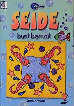 Seide bunt bemalt