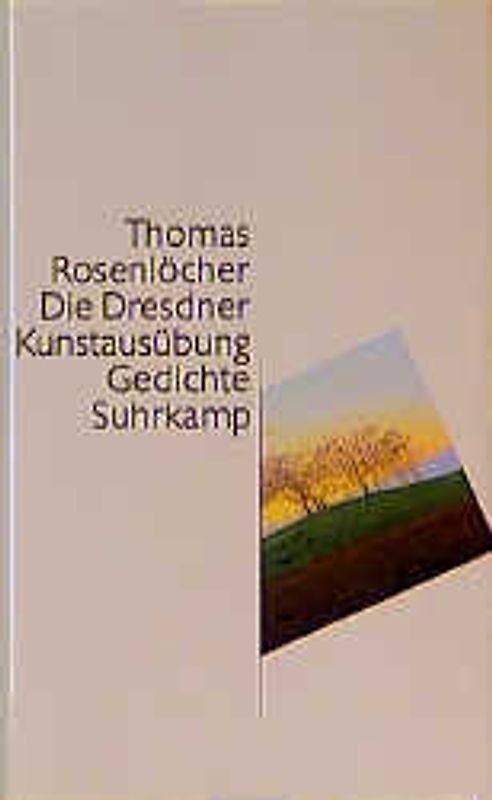 Die Dresdner Kunstausübung. Gedichte