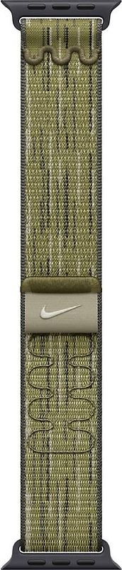 Apple Watch 44/45/46/49 mm Nike Sport Loop grün/grau