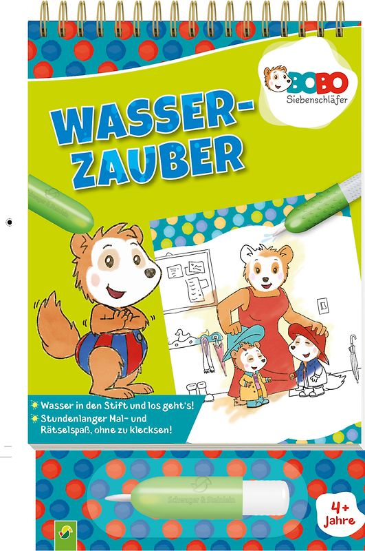 Bobo Siebenschläfer Wasserzauber: Einfach mit Wasser malen!
