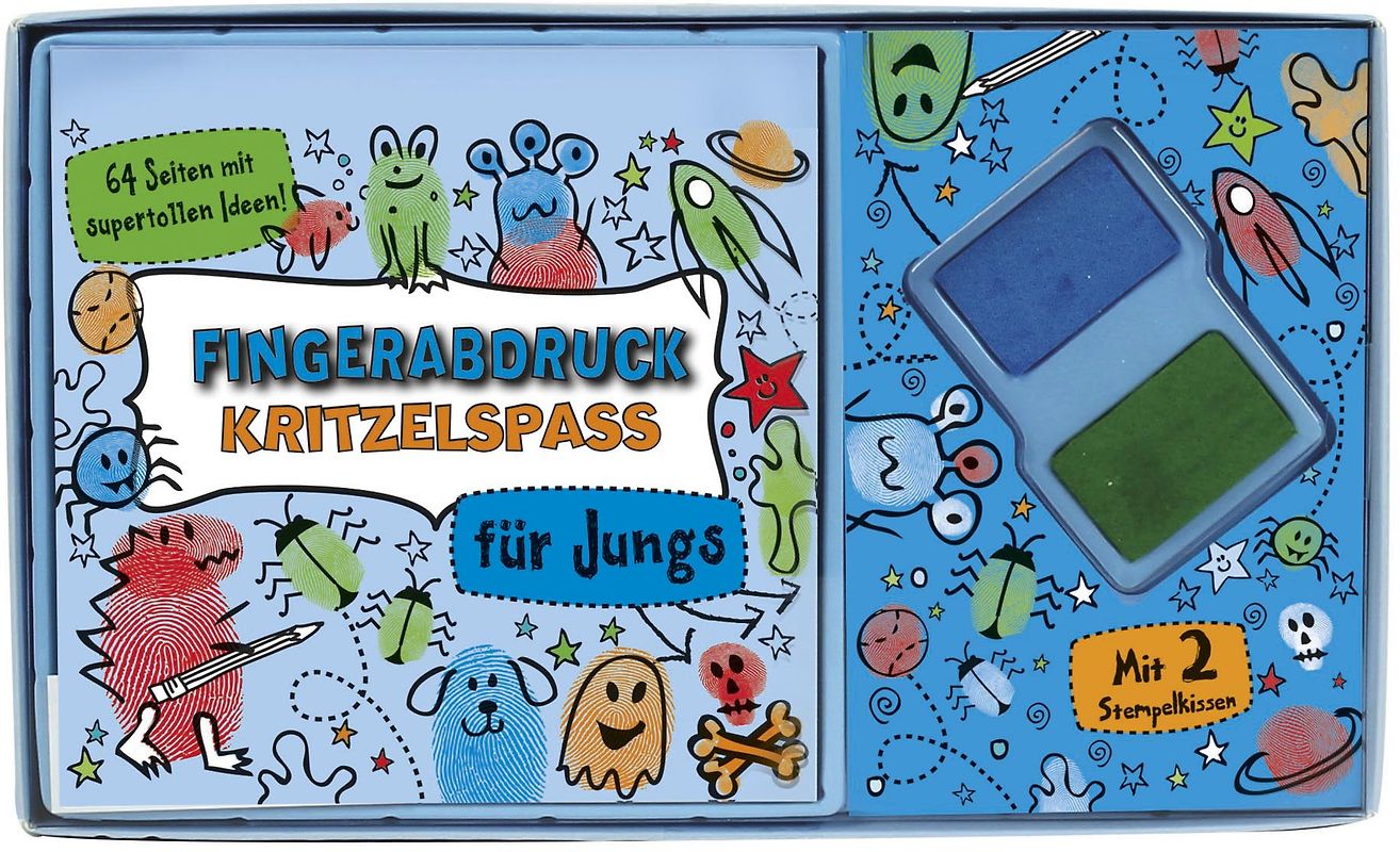 Fingerabdruck Kritzelspaß