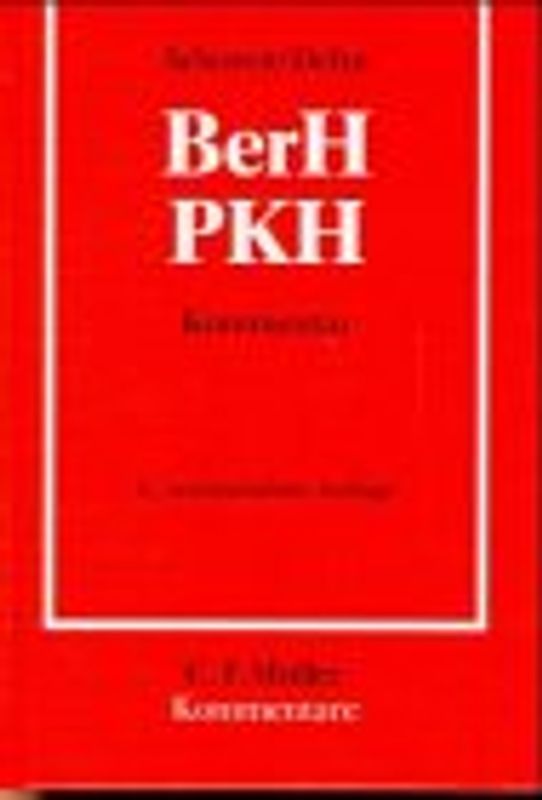 Beratungshilfe/Prozesskostenhilfe. Kommentar