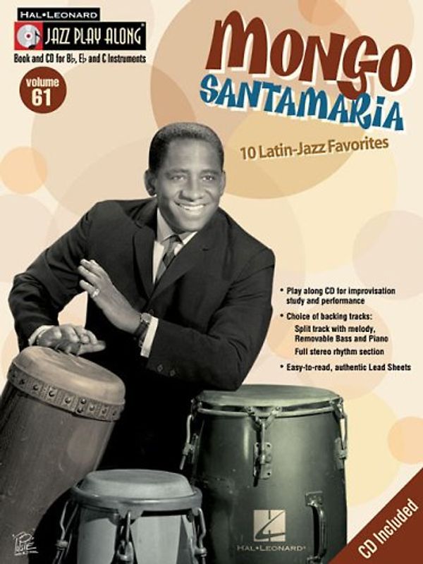 Mongo Santamaria: Jazz Play-Along Volume 61
