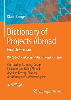 Dictionary of Projects Abroad English-German Wörterbuch Auslandsprojekte / Englisch-Deutsch