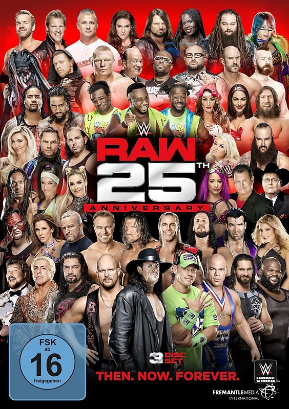 WWE: Raw 25th Anniversary DVD