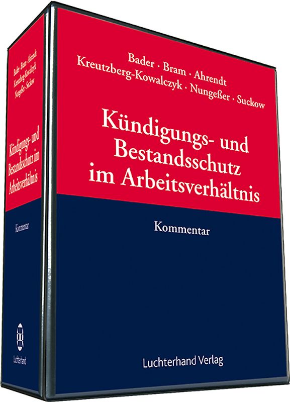 Kündigungs- und Bestandsschutz im Arbeitsverhältnis