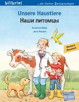 Unsere Haustiere (Deutsch-Russisch)