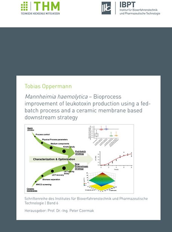 Mannheimia haemolytica – Bioprocess improvement of leukotoxin production using a fed-batch process and a ceramic membrane based downstream strategy
