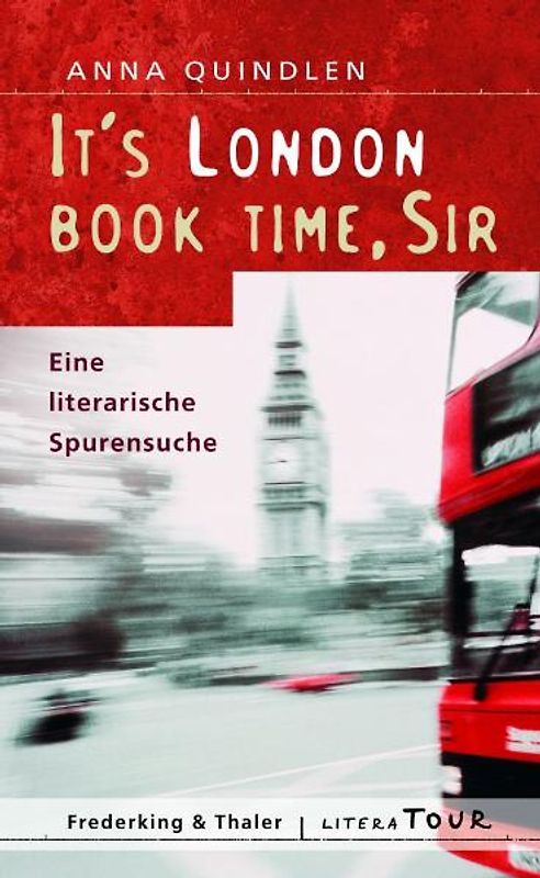 It´s London Book Time, Sir