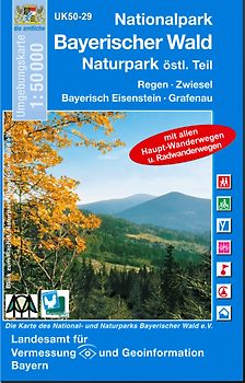 UK50-29 Nationalpark Bayerischer Wald, Naturpark östlicher Teil