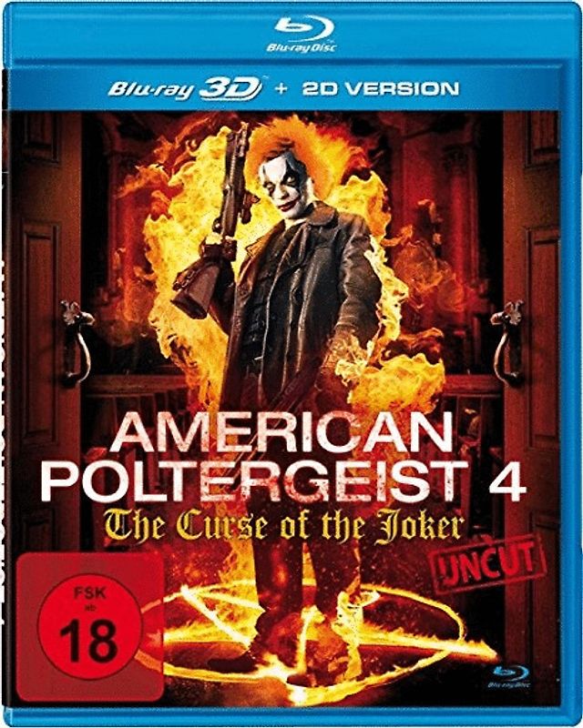 American Poltergeist 4 - The Curse of the Joker 3D 3D Blu-ray Disc