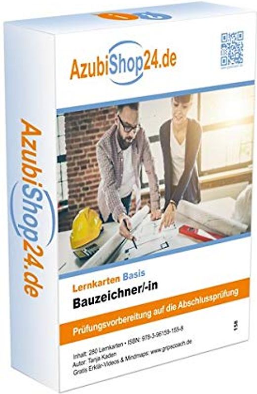 Bauzeichner / Bauzeichnerin Prüfungsvorbereitung Lernkarten