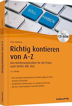 Richtig kontieren von A-Z - inkl. Arbeitshilfen online und CD-ROM