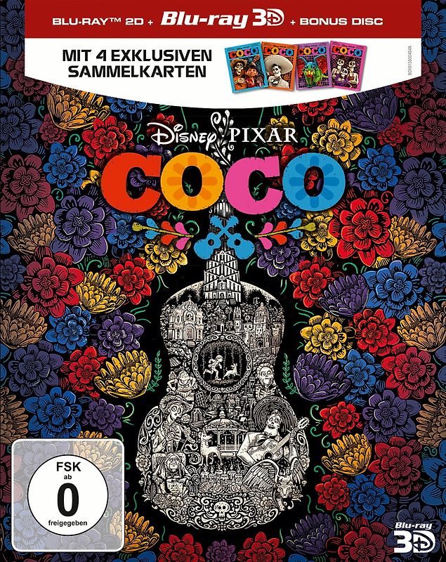 Coco - Lebendiger als das Leben! 3D [inkl. 2 Blu-rays] 3D Blu-ray Disc