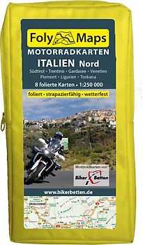 FolyMaps Motorradkarten Italien Nord