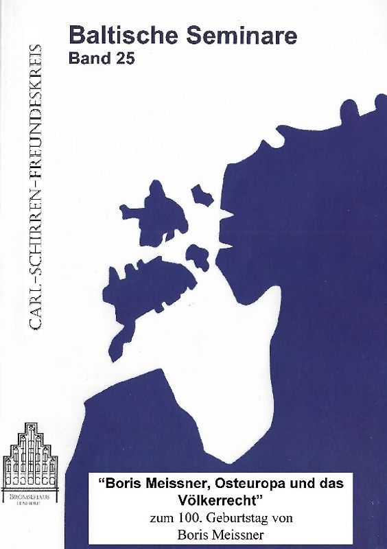 Boris Meissner, Osteuropa und das Völkerrecht