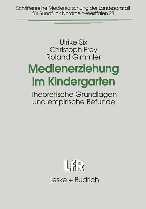 Medienerziehung im Kindergarten
