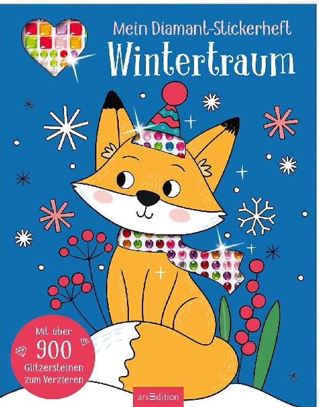 Mein Diamant-Stickerheft - Wintertraum