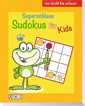 Superschlaue Sudokus für Kids (Frosch)