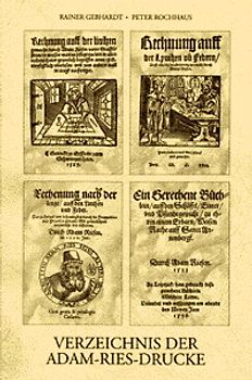 Verzeichnis der Adam-Ries-Drucke