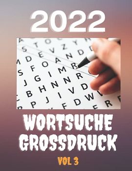 Wortsuche Großdruck: Rätselbücher für Erwachsene und Senioren, Wortsuchaktivität, Wortfindungs-Puzzlebuch Vol 3