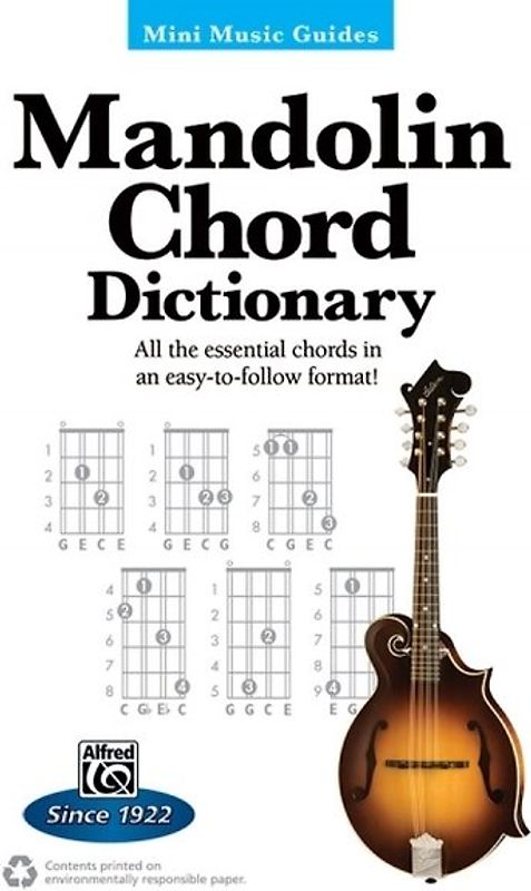 Mini Music Guides: Mandolin Chord Dictionary