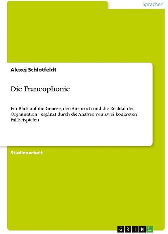 Die Francophonie
