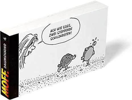 MOFF. Daumenkino Nr. 4 - Steppende Schildkröten