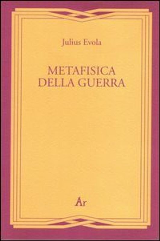 Metafisica della guerra