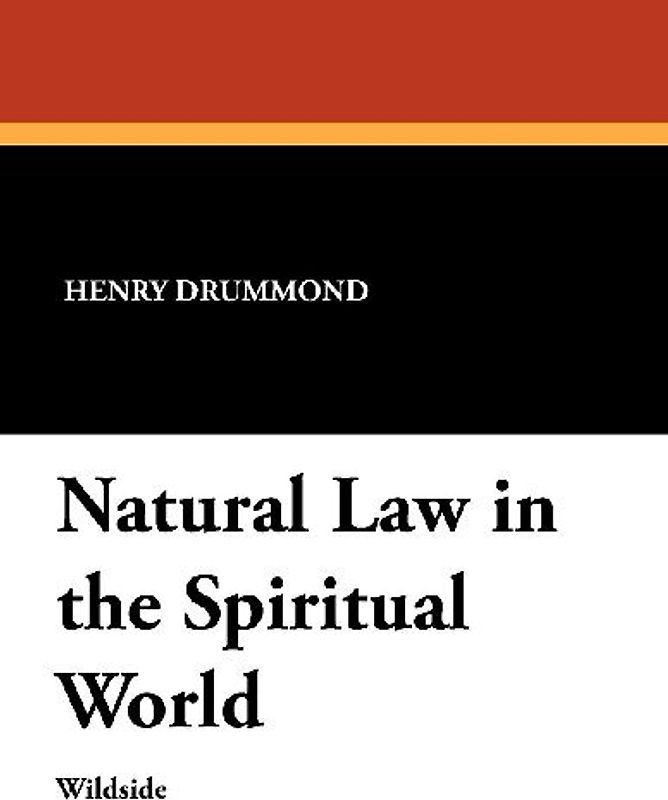 Natural Law in the Spiritual World