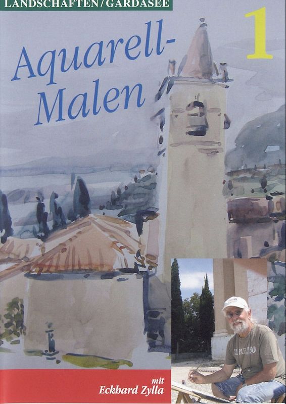 Aquarell-Malen / Landschaften - Gardasee, Teil 1 DVD