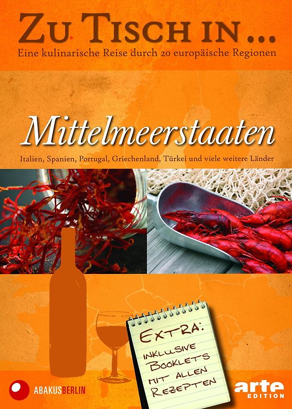 Zu Tisch in... Mittelmeerstaaten (Box 1, 5 DVDs) DVD