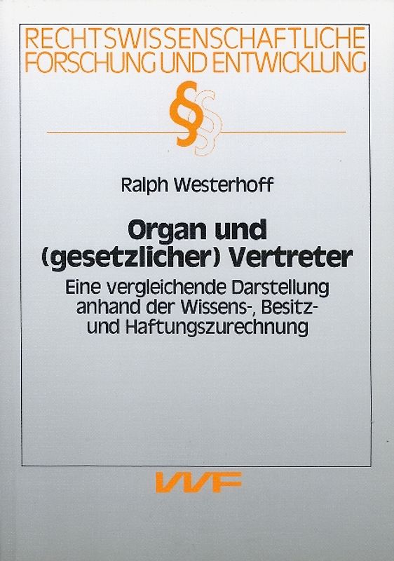 Organ und (gesetzlicher) Vertreter